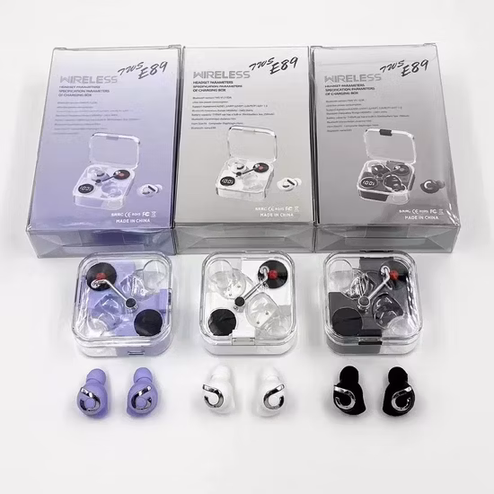 ノイズキャンセリングヘッドフォンマイク Earpods Tws 携帯電話アクセサリー Bluetooth ヘッドセット耳介 Bluetooth ワイヤレス Bluetooth イヤホン